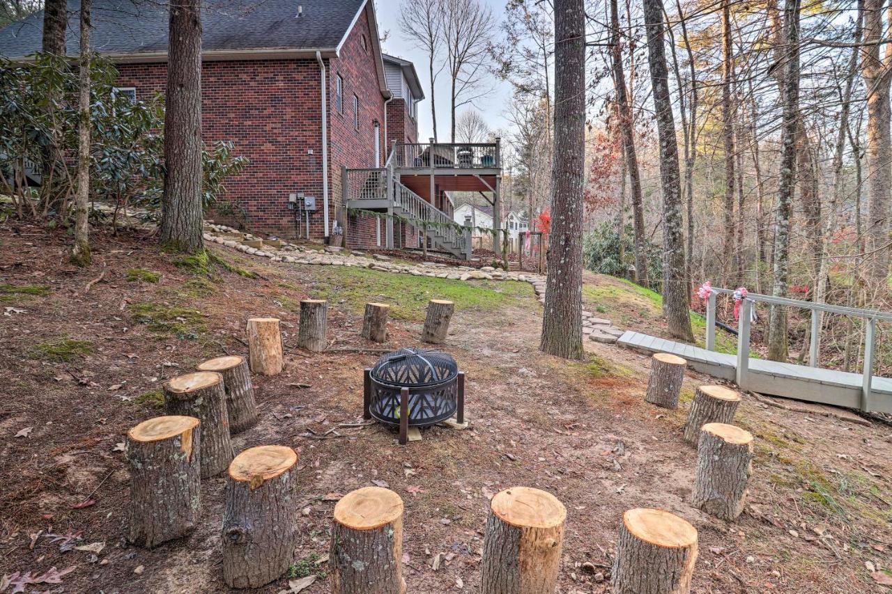 Private Hendersonville Hideaway With Fire Pit! Kültér fotó